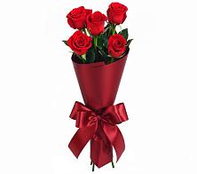 Букет 5 Красных роз Эдлесс Лав в Сандово