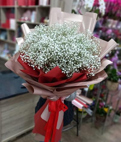 Букет цветов из: Гипсофила в Сандово
