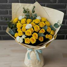 Букет цветов из:  Розы #REPLACE_PRED# Сандово