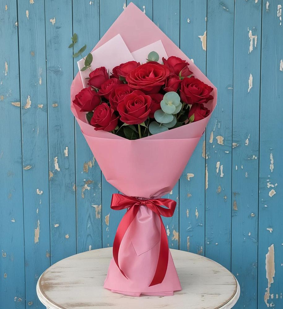 Букет цветов из: Розы в Сандово