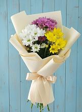 Букет цветов из:  Хризантемы в Сандово