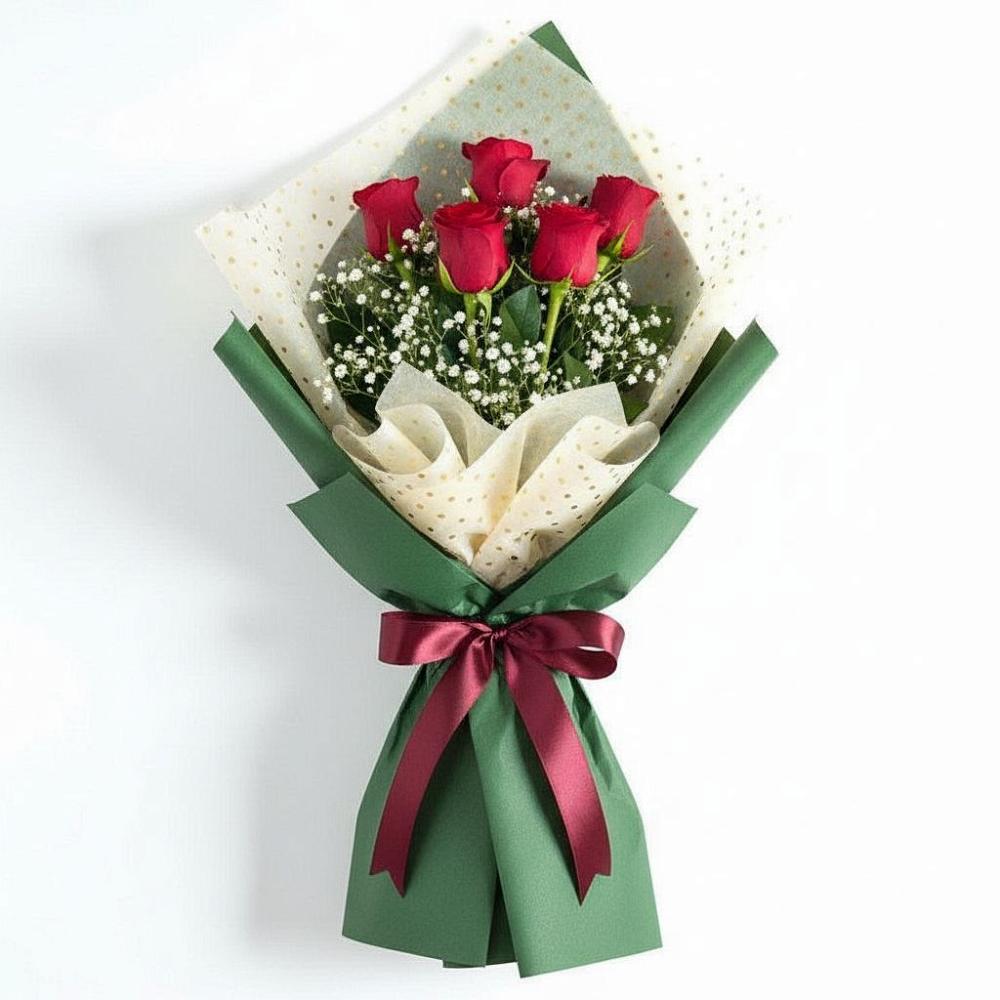 Букет цветов из: Розы в Сандово