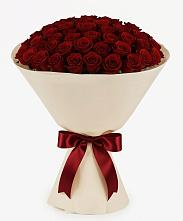 Букет 101 Бордовая роза Блэк Бакарра #REPLACE_PRED# Сандово