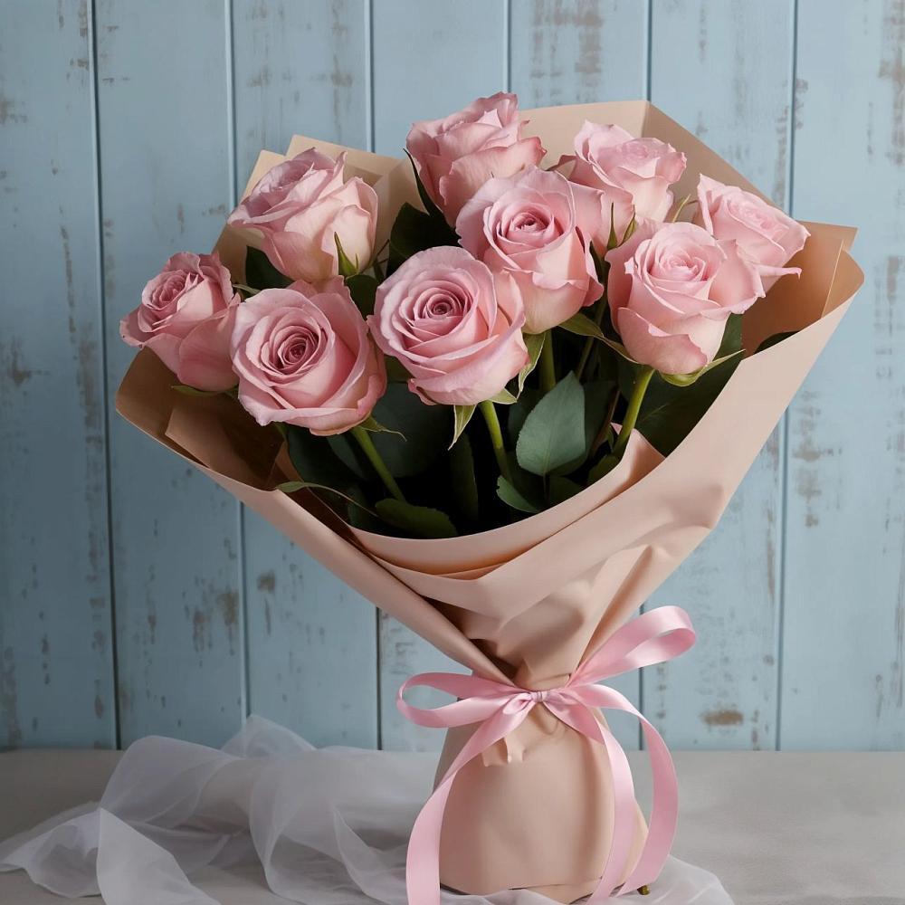 Букет цветов из: Розы в Сандово