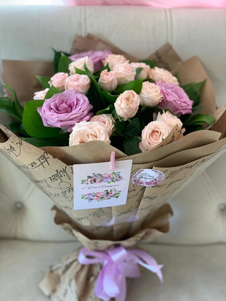 Букет цветов из: Розы в Сандово