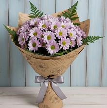 Букет цветов из:  Хризантемы в Сандово