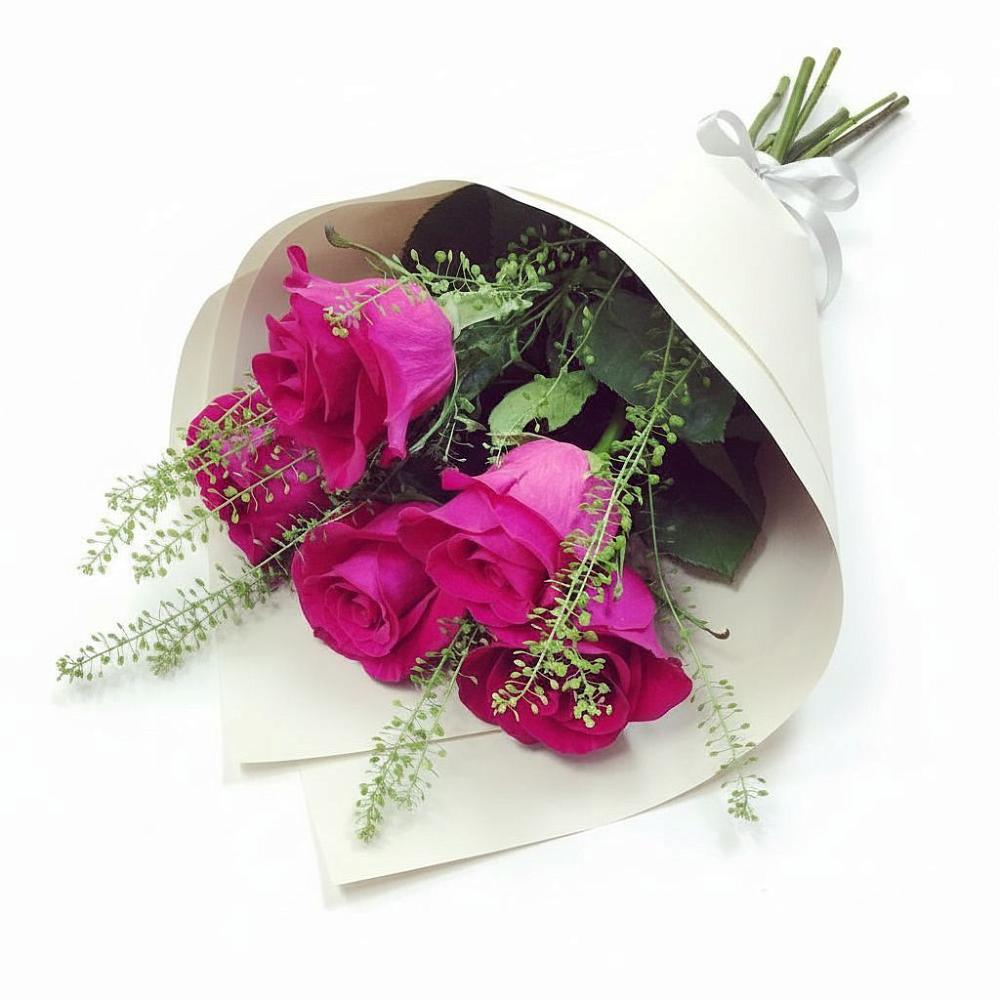 Букет цветов из: Розы в Сандово