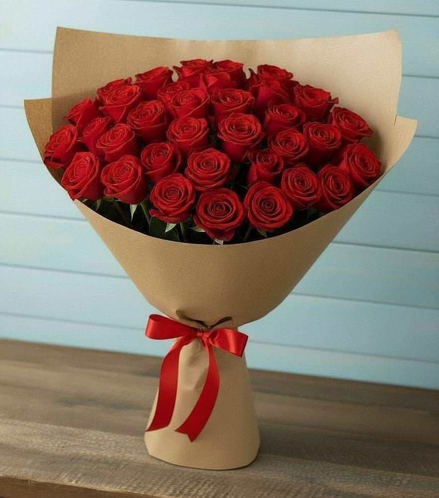 Букет Красные розы Милано в Сандово