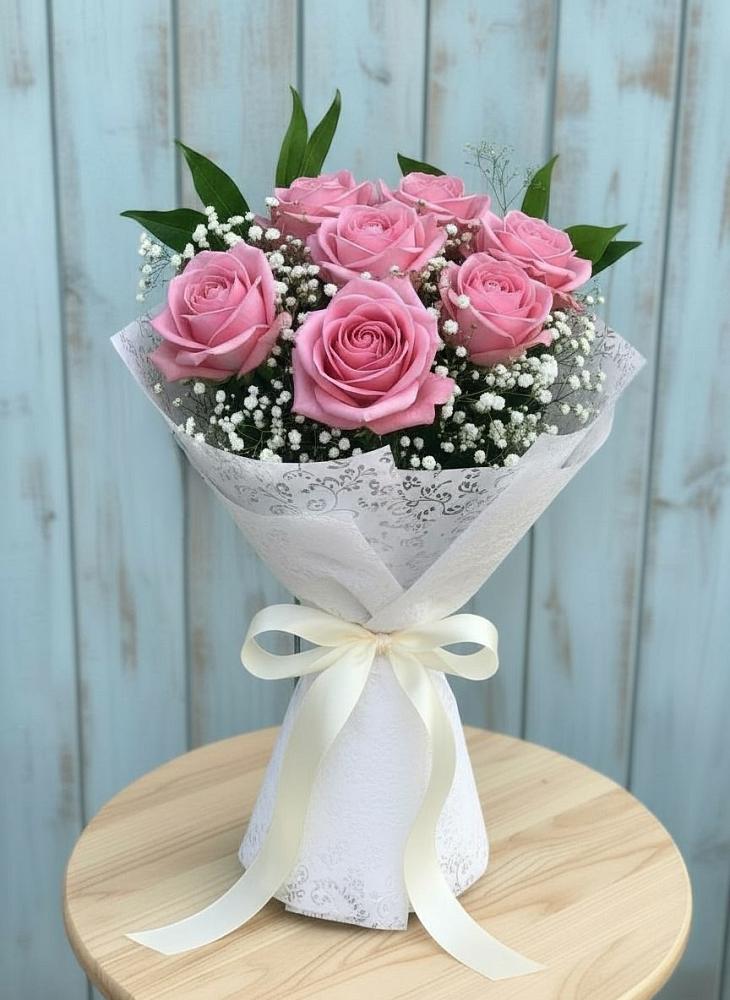 Букет цветов из: Розы в Сандово