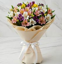 Букет цветов из:  Альстромерии #REPLACE_PRED# Сандово