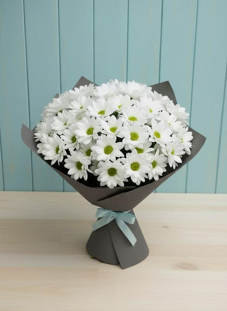 Букет цветов из: Хризантемы в Сандово