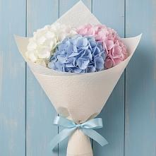 Букет цветов из:  Гортензия #REPLACE_PRED# Сандово