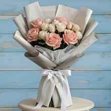 Букет цветов из:  Розы в Сандово