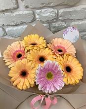 Букет цветов из:  Герберы #REPLACE_PRED# Сандово