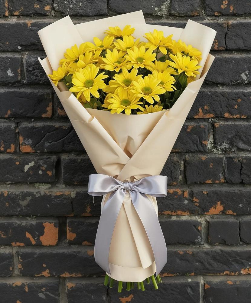 Букет цветов из: Хризантемы в Сандово