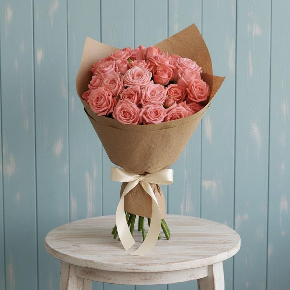 Букет цветов из: Розы в Сандово